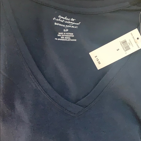 💥HP Banana republic short sleeve bundle NWT top m - Picture 3 of 6